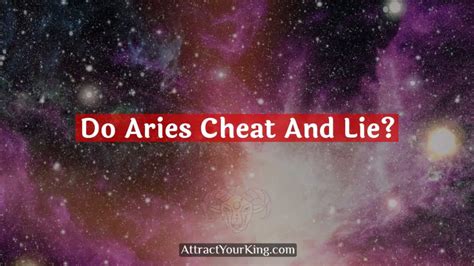 do aries cheat